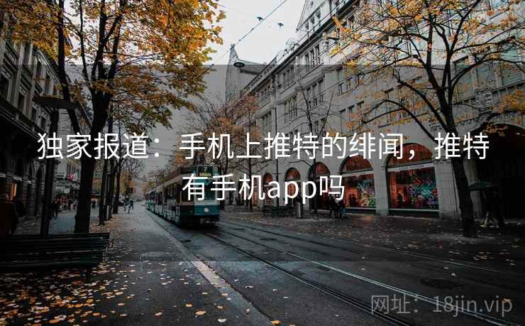 独家报道：手机上推特的绯闻，推特有手机app吗