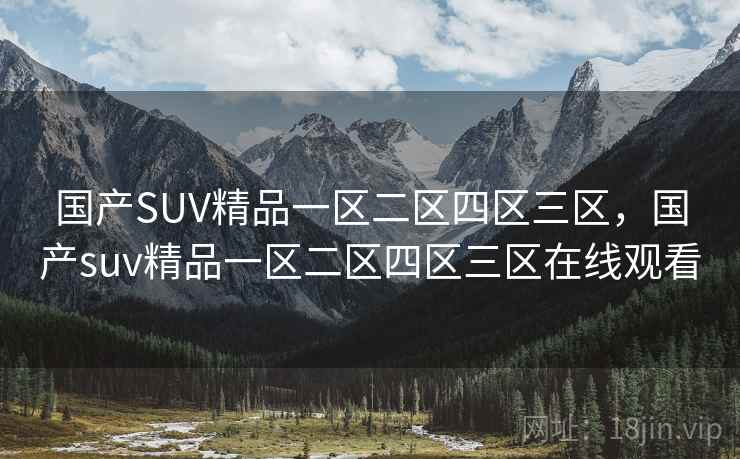 国产SUV精品一区二区四区三区，国产suv精品一区二区四区三区在线观看